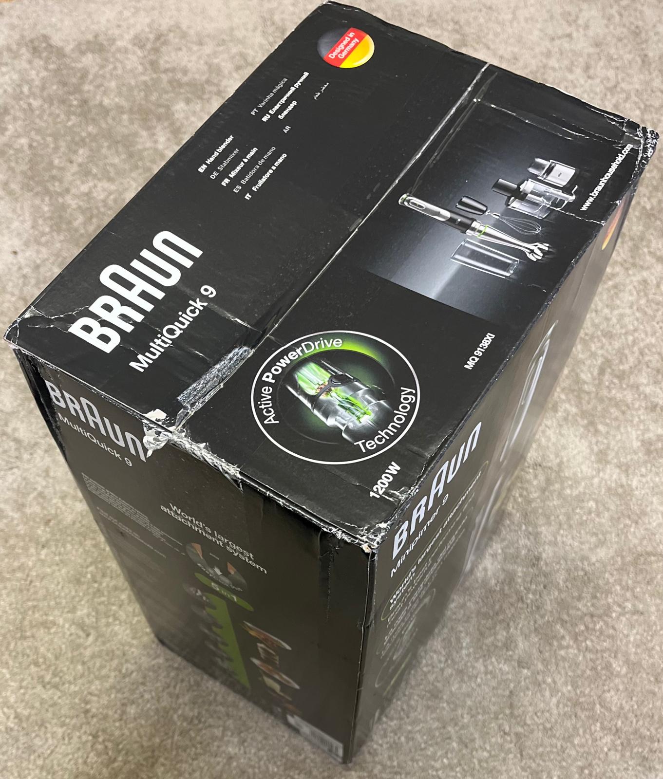 Braun MQ 9138XI MultiQuick 9 Hand Blender Variable Speed - Image 5