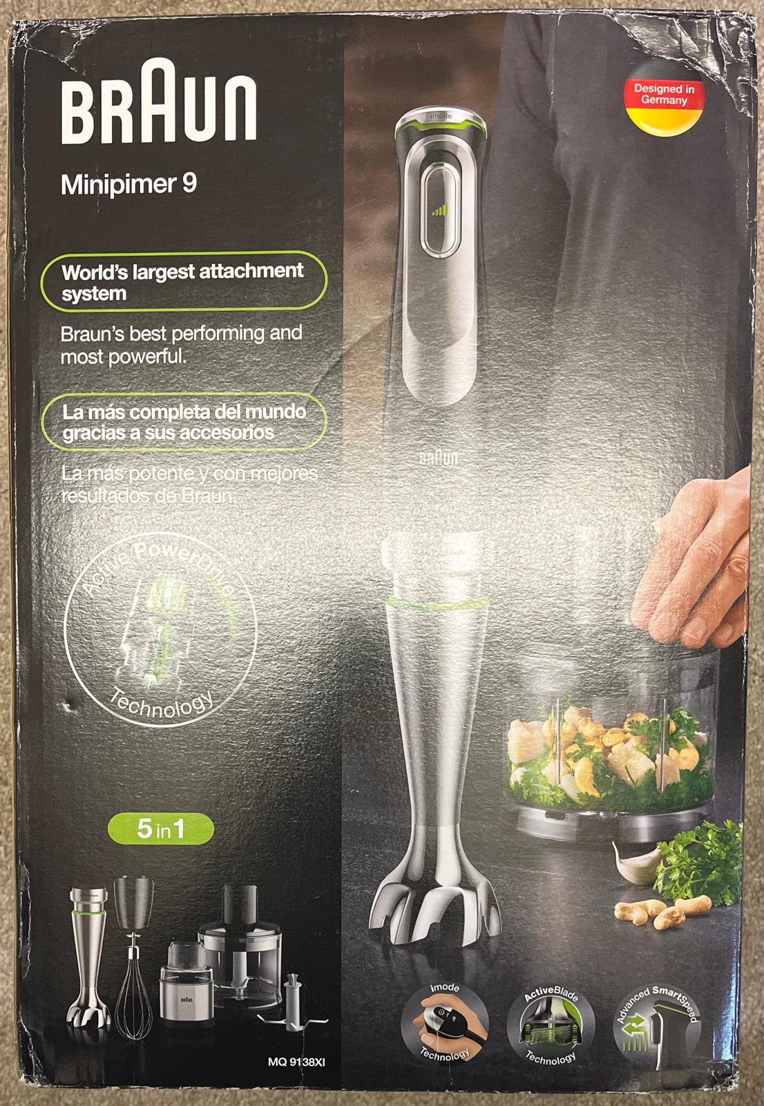 Braun MQ 9138XI MultiQuick 9 Hand Blender Variable Speed - Image 6