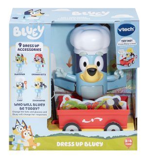 VTech Dress-Up Bluey, Includes 9 Accessories, Sounds & Phrases from TV